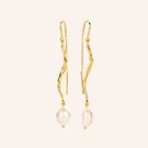 Zilveren oorstekers verguld in 18 krt geelgoud - Diamanti Per Tutti - Marilyn Earrings-1