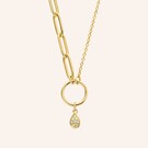 Zilveren ketting verguld in 18 krt geelgoud - Diamanti Per Tutti - Hope Necklace-1