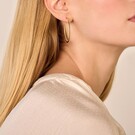 Zilveren vergulde oorstekers - Diamanti Per Tutti - Ever Earrings-2