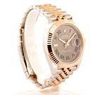 SOLD Rolex Datejust 41 Wimbledon - Horloge - 126331 - Staal / Rosé Jubilee-3