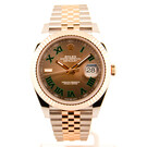 SOLD Rolex Datejust 41 Wimbledon - Horloge - 126331 - Staal / Rosé Jubilee-1