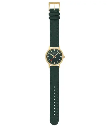 Mondaine - Horloge Unisex - Classic Green - M660.30314.60SBS