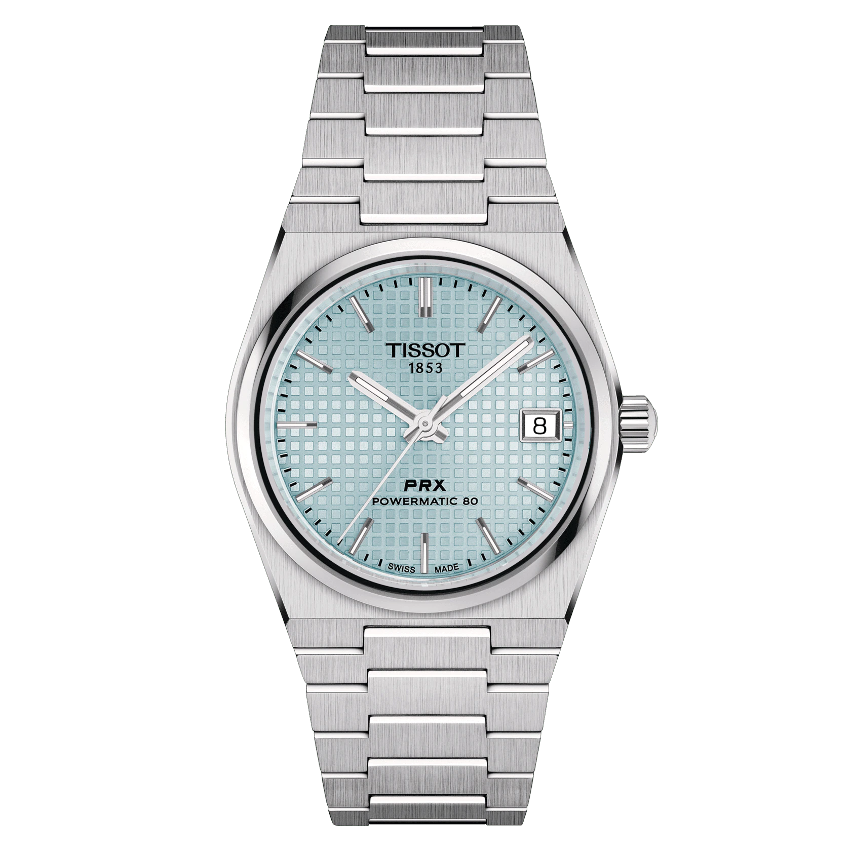 Tissot - Horloge Dames - Tiffany Dial - PRX - Powermatic 80 - T1372071135100-5