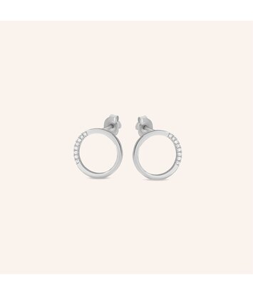 Zilveren oorstekers - Diamanti Per Tutti - Venus Earrings