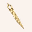 Zilveren oorstekers verguld in 18 krt geelgoud - Diamanti Per Tutti - Arch Earrings-4
