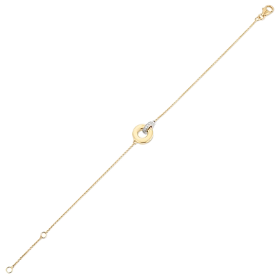 18 karaat geelgouden dames armband - Ponte Vecchio - Promesse Gold-1