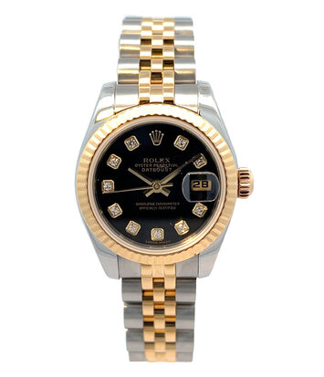 SOLD Rolex Datejust 26 - Dameshorloge - 179173