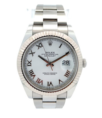 Rolex Datejust 41 - Horloge - 126334 - White Dial