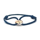 14 karaat tricolour armband - Trinity - Blue - Hutjens Rope-1