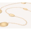 18 karaat geelgouden dames ketting - Marco Bicego - Lunaria Lang-4