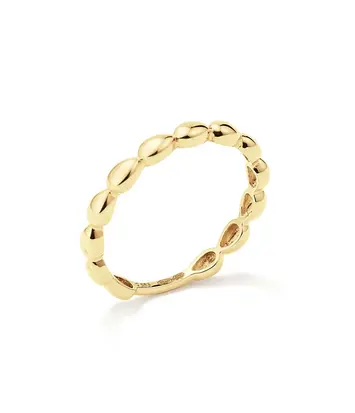 14 karaat geelgouden ring - San Marco Ring - Jackie 14 karaat geelgouden ring - San Marco Ring - Jackie