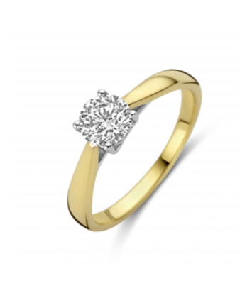 14 karaat geelgouden ring - Mori Diamond LabGrown Collectie - 0,75 ct - Hutjens
