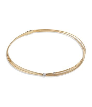 18 karaat geelgouden dames ketting - Marco Bicego - Masai - Dubbel
