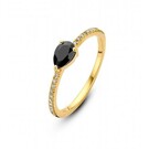 Zilveren ring goudkleurig verguld  - Diamanti Per Tutti - Flame-1