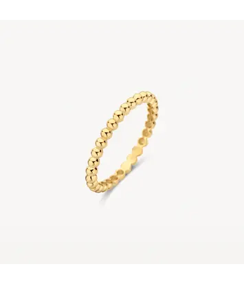 14 karaat geelgouden ring - Blush - 1105YGO