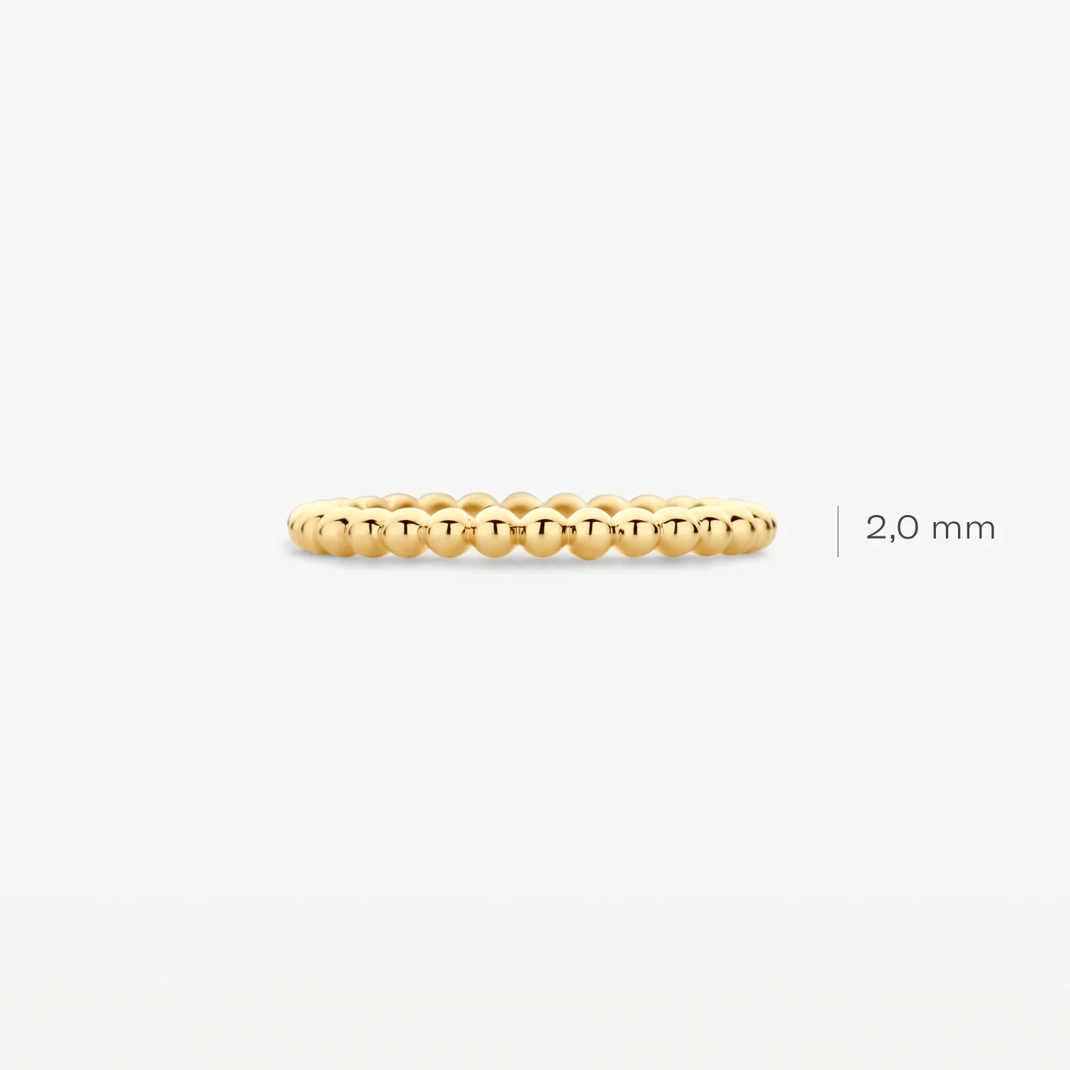 14 karaat geelgouden ring - Blush - 1105YGO 14 karaat geelgouden ring - Blush - 1105YGO-4