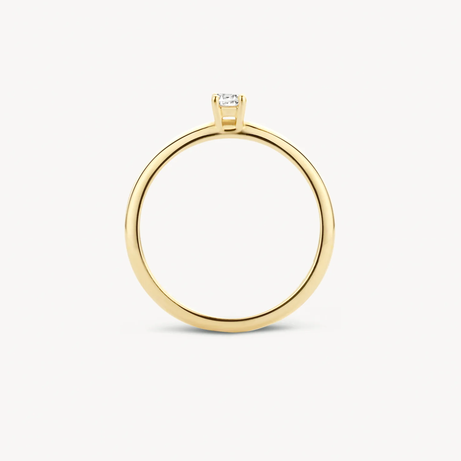 14 karaat geelgouden ring - Blush - 1112YZI 14 karaat geelgouden ring - Blush - 1112YZI-3