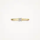 14 karaat geelgouden ring - Blush - 1112YZI 14 karaat geelgouden ring - Blush - 1112YZI-4