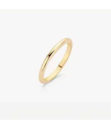 14 karaat geelgouden ring - Blush - 1117YGO