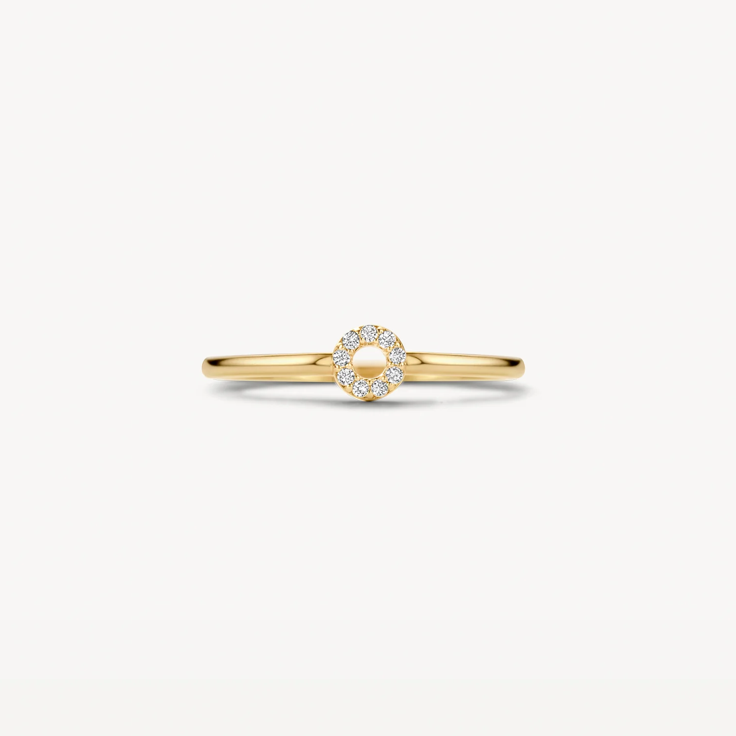 14 karaat geelgouden ring - Blush - 1217YZI 14 karaat geelgouden ring - Blush - 1217YZI-4