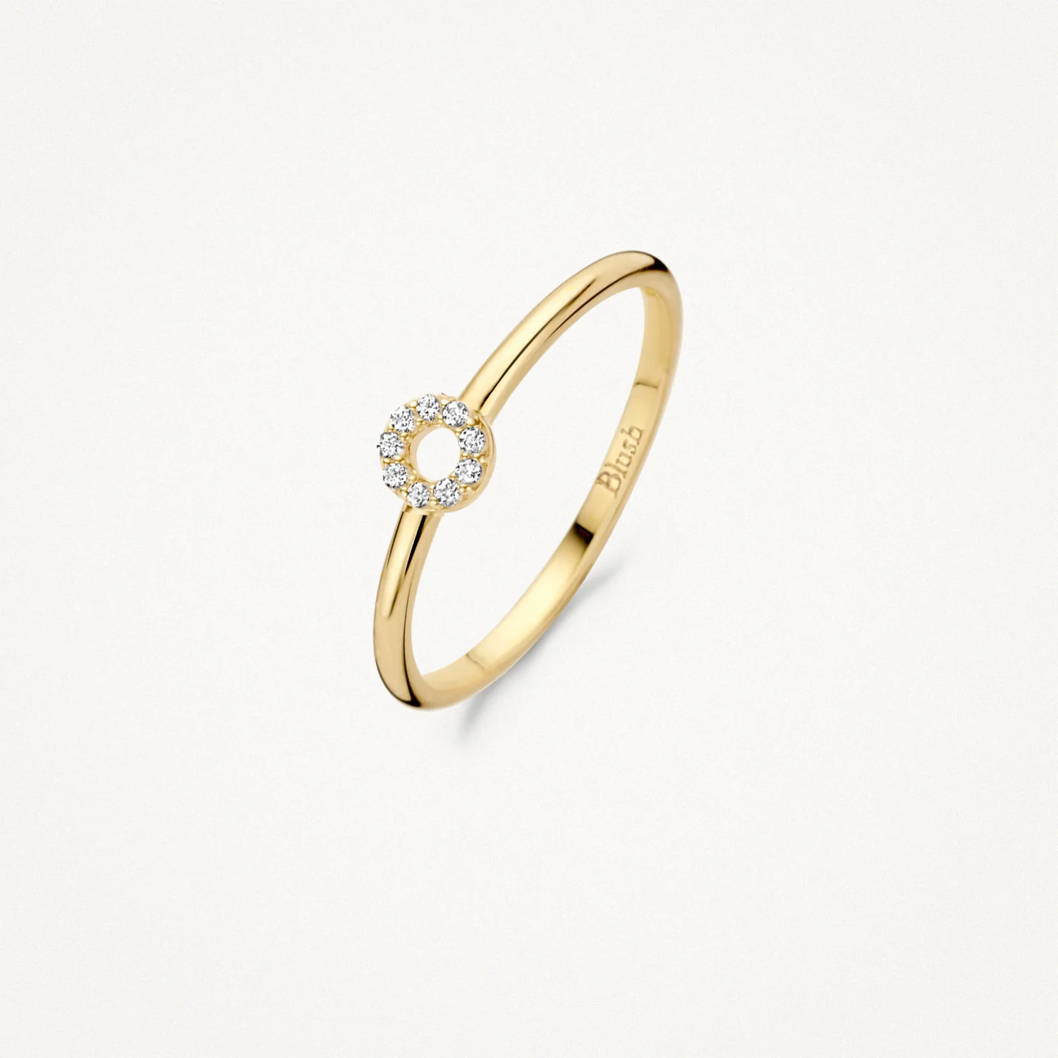 14 karaat geelgouden ring - Blush - 1217YZI 14 karaat geelgouden ring - Blush - 1217YZI-6