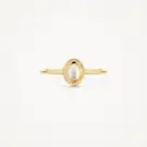 14 karaat geelgouden ring - Blush - 1239YMQ-3