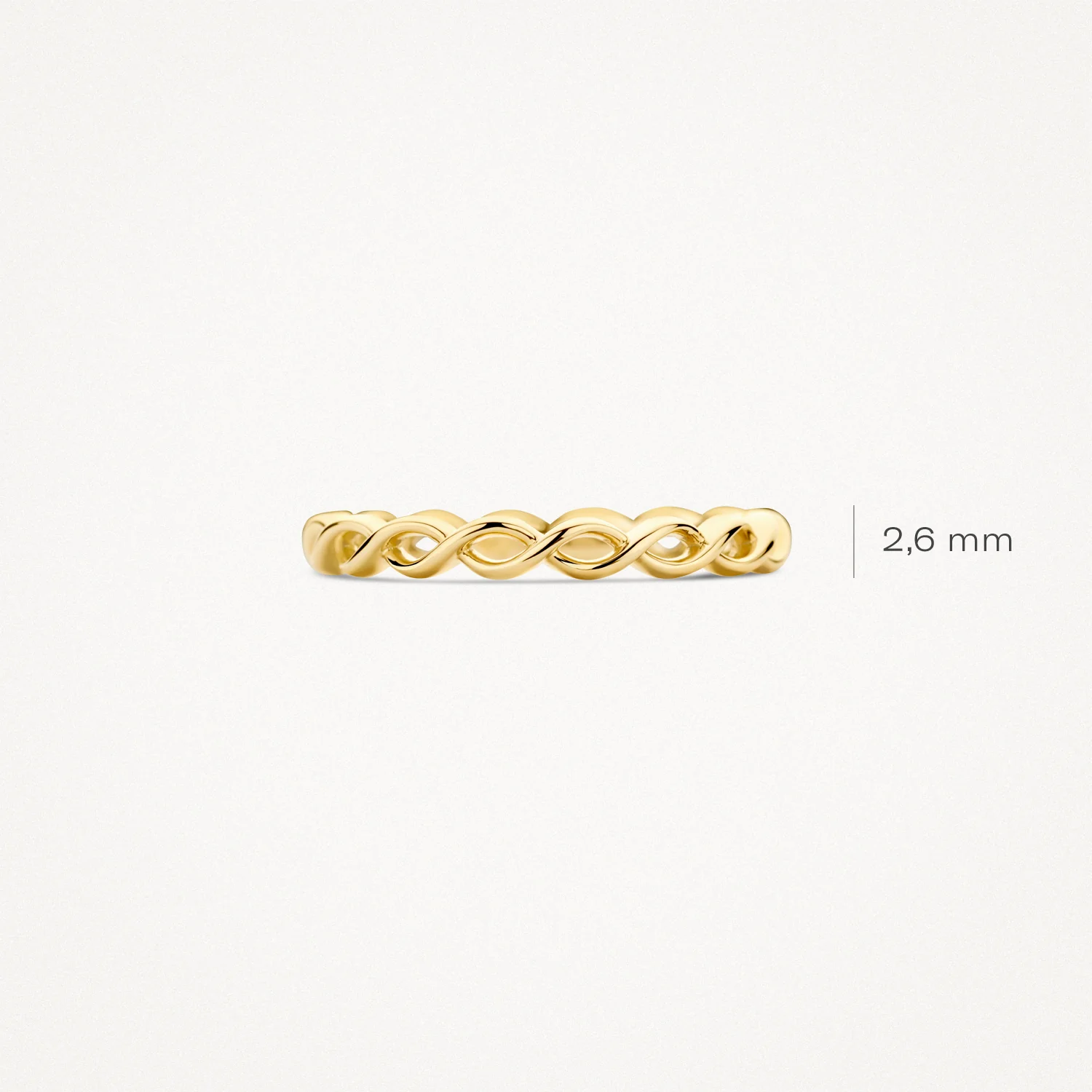 14 karaat geelgouden ring - Blush - 1245YGO 14 karaat geelgouden ring - Blush - 1245YGO-5