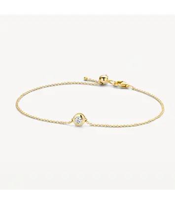 14 karaat geelgouden armband - Blush - 2167YZI