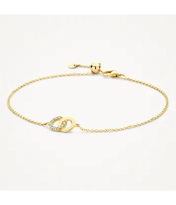 14 karaat geelgouden armband - Blush - 2223YZI