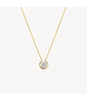 14 karaat geelgouden ketting - Blush - 3052YZI