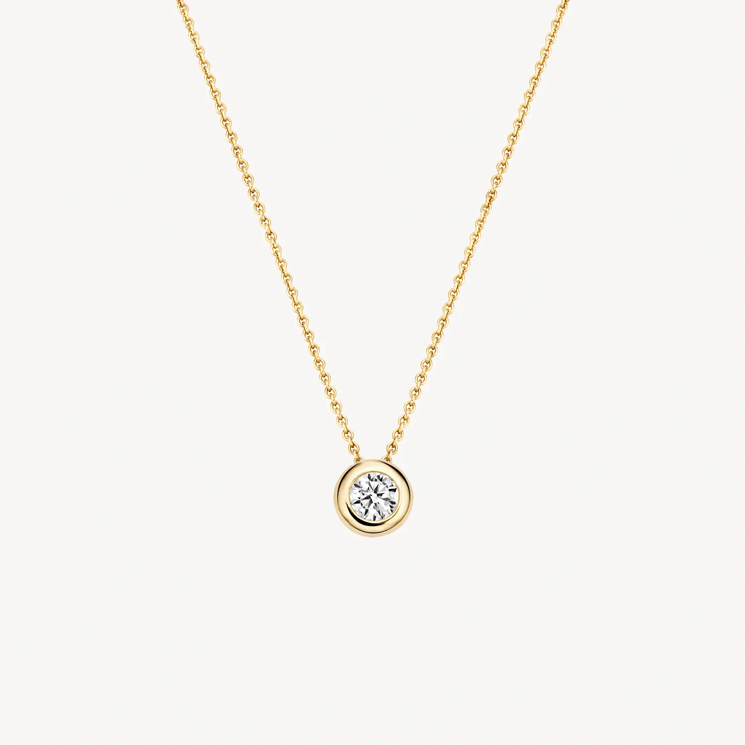 14 karaat geelgouden ketting - Blush - 3052YZI 14 karaat geelgouden ketting - Blush - 3052YZI-1