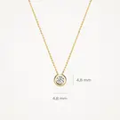 14 karaat geelgouden ketting - Blush - 3052YZI 14 karaat geelgouden ketting - Blush - 3052YZI-4