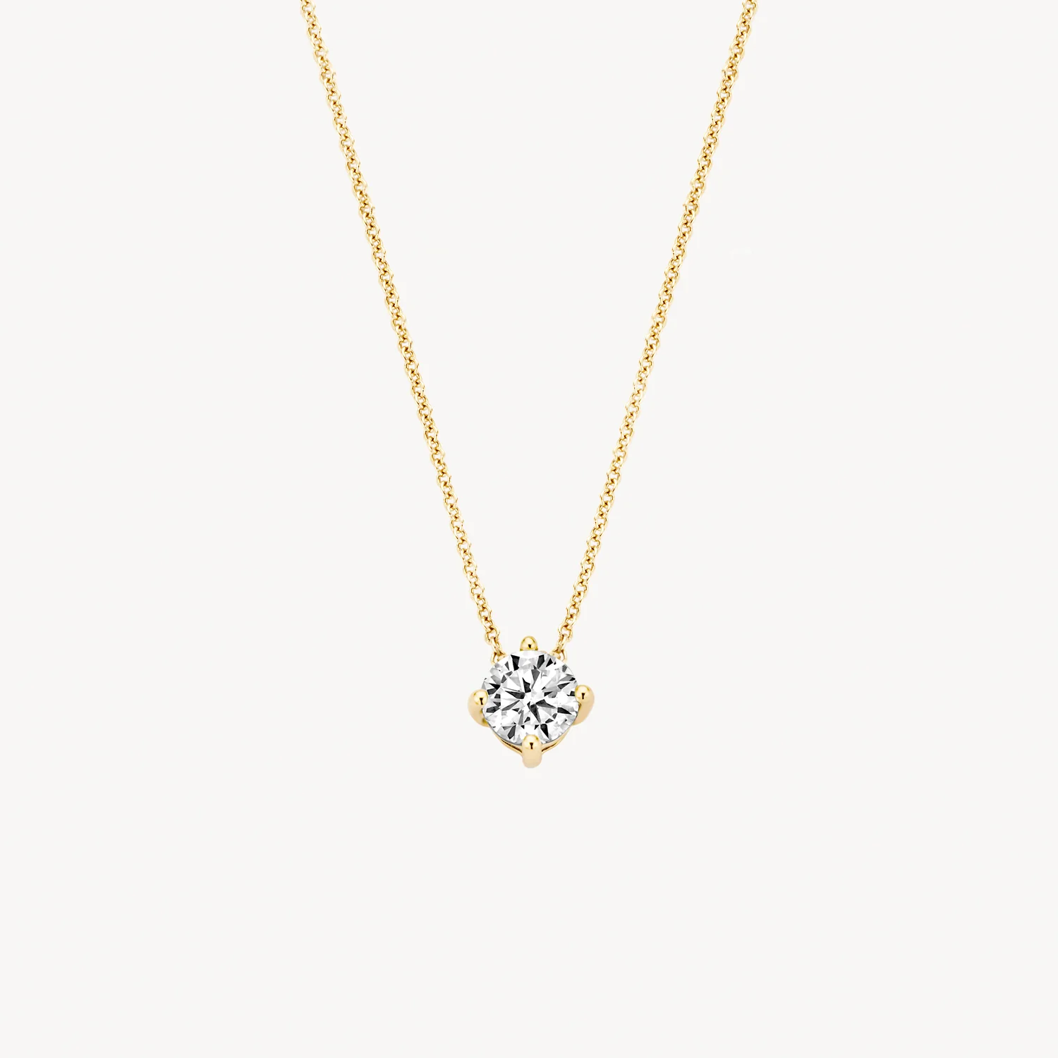 14 karaat geelgouden ketting - Blush - 3057YZI 14 karaat geelgouden ketting - Blush - 3057YZI-1