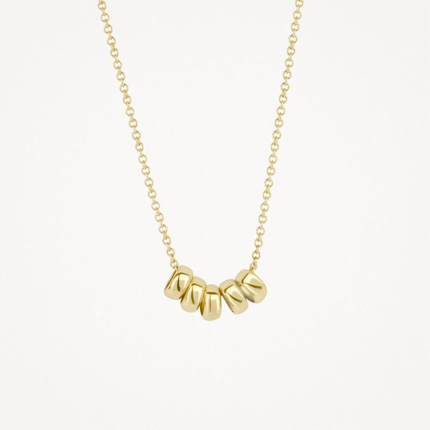 14 karaat geelgouden ketting - Blush - 3087YGO 14 karaat geelgouden ketting - Blush - 3087YGO-1