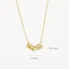14 karaat geelgouden ketting - Blush - 3087YGO 14 karaat geelgouden ketting - Blush - 3087YGO-4