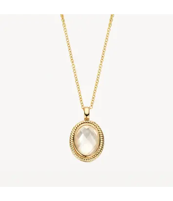14 karaat geelgouden ketting - Blush - 3169YMQ