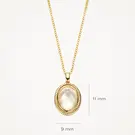 14 karaat geelgouden ketting - Blush - 3169YMQ-4