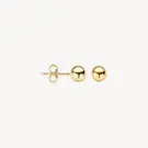 14 karaat geelgouden oorstekers - Blush - 7122YGO-3