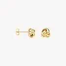 14 karaat geelgouden oorstekers - Blush - 7157YGO-3