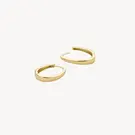 14 karaat geelgouden oorstekers - Blush - 7303YGO-4