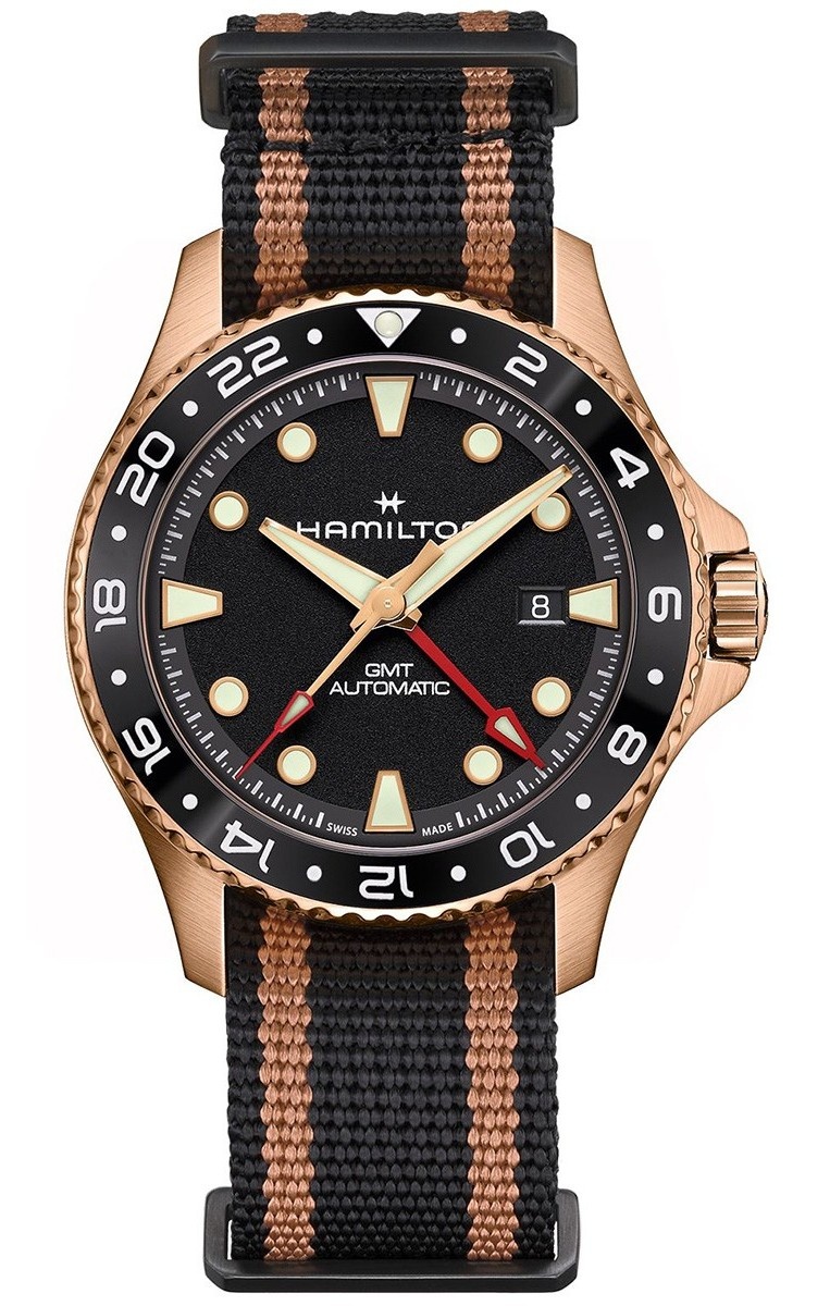Hamilton - Horloge Heren - Khaki Navy Scuba - H82565930 Hamilton - Horloge Heren - Khaki Navy Scuba - H82565930-1