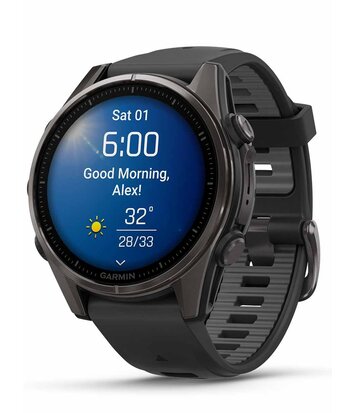 Garmin - Heren - Fenix 8 Sapphire Amoled - 010-02903-21