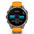 Garmin - Heren - Fenix 8 Sapphire Amoled - 010-02904-11-2