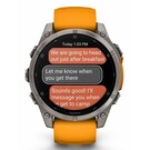 Garmin - Heren - Fenix 8 Sapphire Amoled - 010-02904-11-4