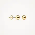 14 karaat geelgouden oorstekers - Blush - 7123YGO-3
