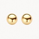 14 karaat geelgouden oorstekers - Blush - 7123YGO-1