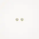 14 karaat geelgouden oorstekers - Blush - 7214YZI 14 karaat geelgouden oorstekers - Blush - 7214YZI-5