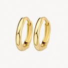 14 karaat geelgouden oorstekers - Blush - 7221YGO-1