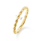 14 karaat geelgouden ring - Cord ring - Jackie-4