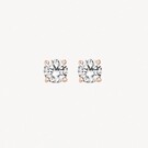 14 karaat roségouden oorstekers - Blush - 7127RZI-1